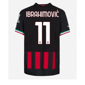 AC Milan Zlatan Ibrahimovic #11 Hemmatröja 2022-23 Kortärmad